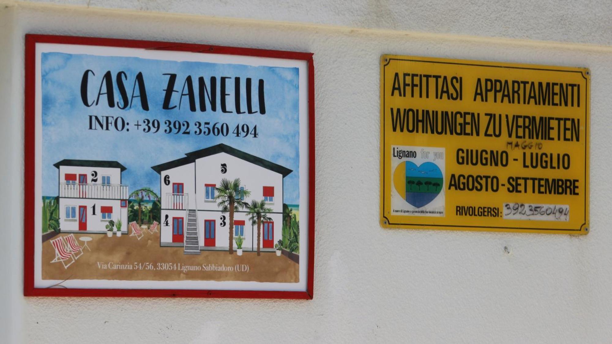 Apartamento Casa Zanelli Lignano Sabbiadoro Exterior foto